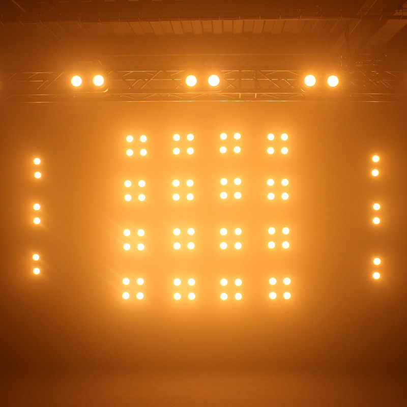 4 глазные светодиоды 4x90W RGB 3 в 1 матрица слепые вечеринки Диджей дискотеки Сценальные огни