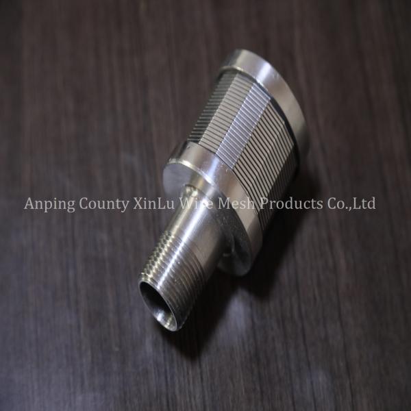 Stainelss Steel Filter Johnson Screen Nozzle, Wedge Wire Wrapped Water Filter Bottom Nozzle For Mixed Bed