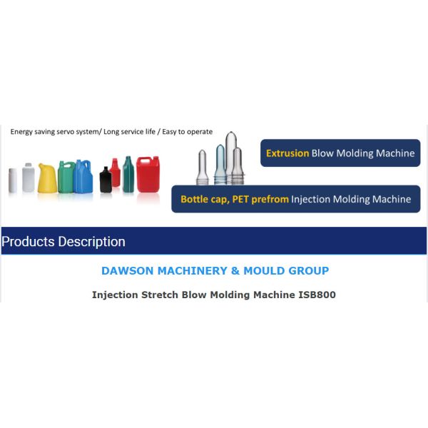 Химические пестициды Пластиковая упаковка Большие бутылки Инъекционная растяжная формовая машина