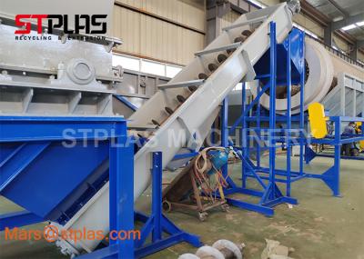 PP PE Plastic Film Washing Line / PP Jumbo Woven Bag Recycling Machinery