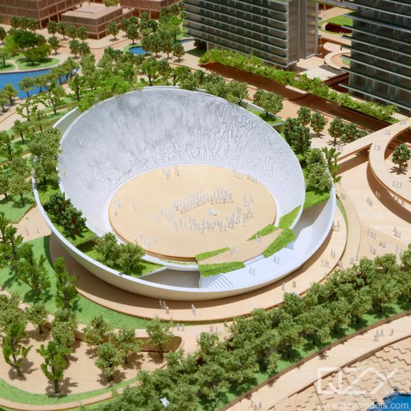 JKP 1: 500 Modelo de projeto de Yantian Modelos de edifícios em miniatura personalizáveis