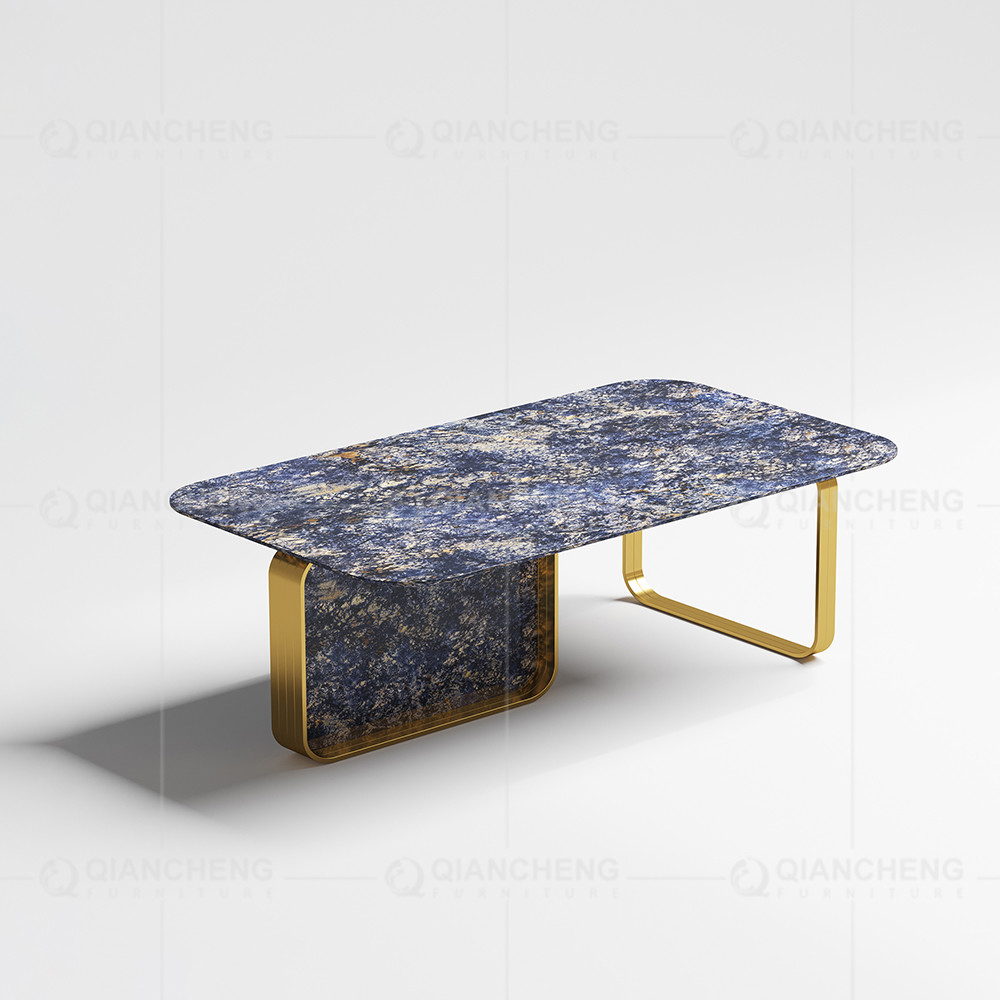 журнальный стол 130x70x45cm SS спеченный журнальным столом каменный верхний для комнаты прожития