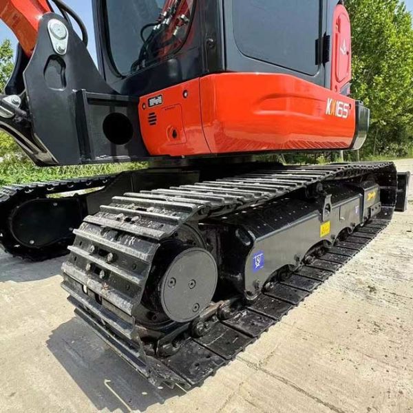 Original Compact 0.24m3 Bucket Capacity Compact Used Excavator Kubota KX165-5 Crawler Excavator 0.55tons