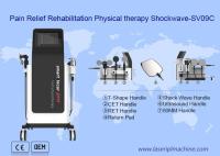 Máquina da fisioterapia da inquietação da diatermia de Eswt Rf Tecar para ferimento do esporte