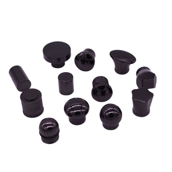 Four Sided Diamond Shaped Zamak Perfume Caps , Small Perfume Bottle Tops