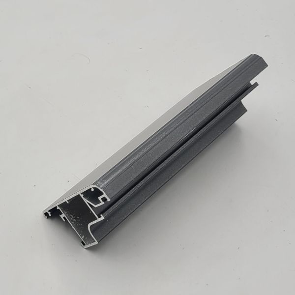 High Formability Wood Grain Aluminum Extrusion Profile 1.2mm 1.4mm