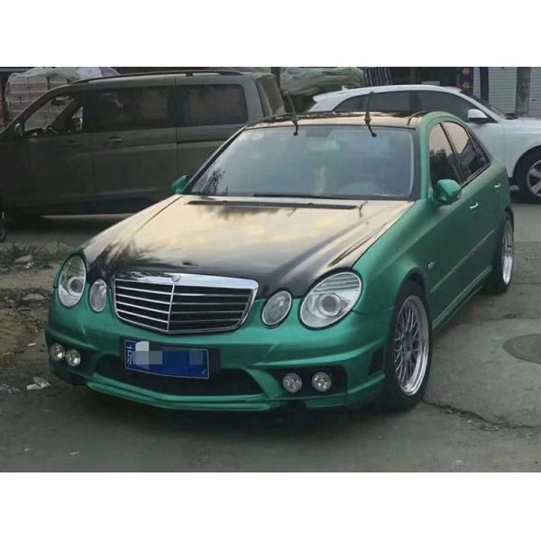 Pour Mercedes W211 kit de carrosserie FPR Matériau W211 E260 E350 Upgrade WALD Style kit de carrosserie