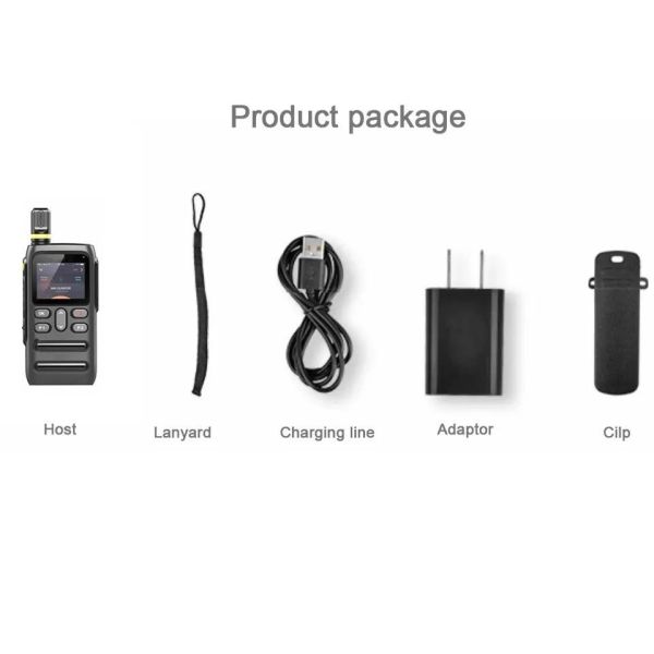 Global Talkie Walkie GT-700 5000 Km Range GSM 4G PTT Android Compatible Two Way Radio with Sim Card