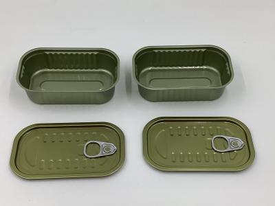 Customizable Empty Tin Cans 166*113*H40 UV Resistant For Food And Candy Packaging