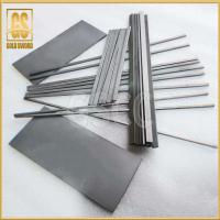 Vista - a chapa de aço resistente 100*100*3/5mm de carboneto de tungstênio para a maquinaria automática