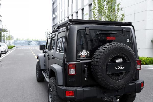 Wrangler JL JK JT Rooftop Cargo Carrier Anodizing Aluminum Car Roof Basket