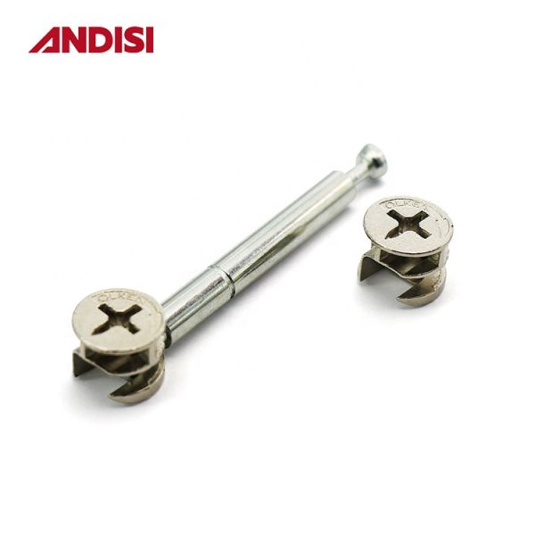 Modern Design Steel Furniture Assembly Cam Dowel Bolt Kit Double Headed End Cam Rod Screw