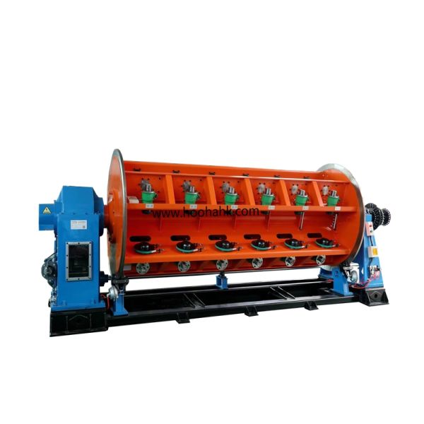 30KW Wire And Cable Making Machine , 50Hz Rigid Frame Stranding Machine