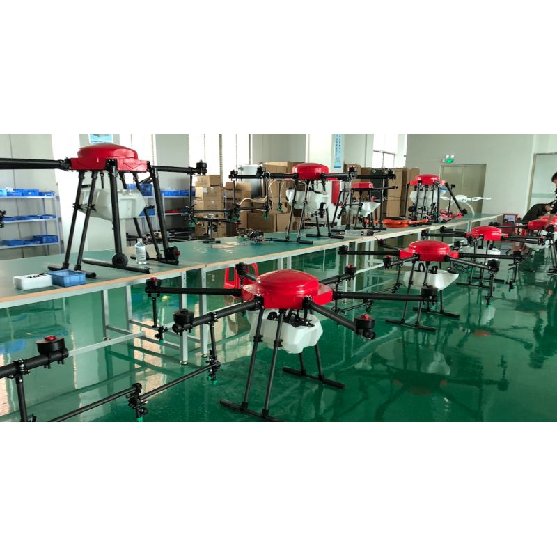 Autonomous Obstacle Avoidanc Agricultural Spraying Drone,Waterproof 5 level Resistance 15L Payload with 6 Smart  Nozzles
