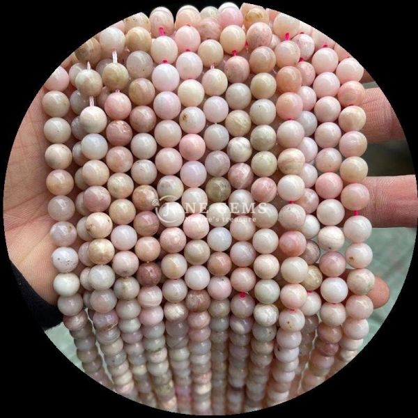 Assorted Color Round Natural Gemstone Beads Ruby Zoisite Apatite for Jewelry Making