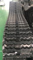 ZZS450x86x56 Zigzag Pattern Skid Steer Loader Taille de piste en caoutchouc réglable