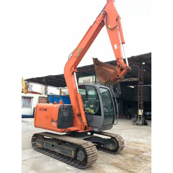 Construction Mini Used Hitachi Excavator Zaxis 70 7 Ton