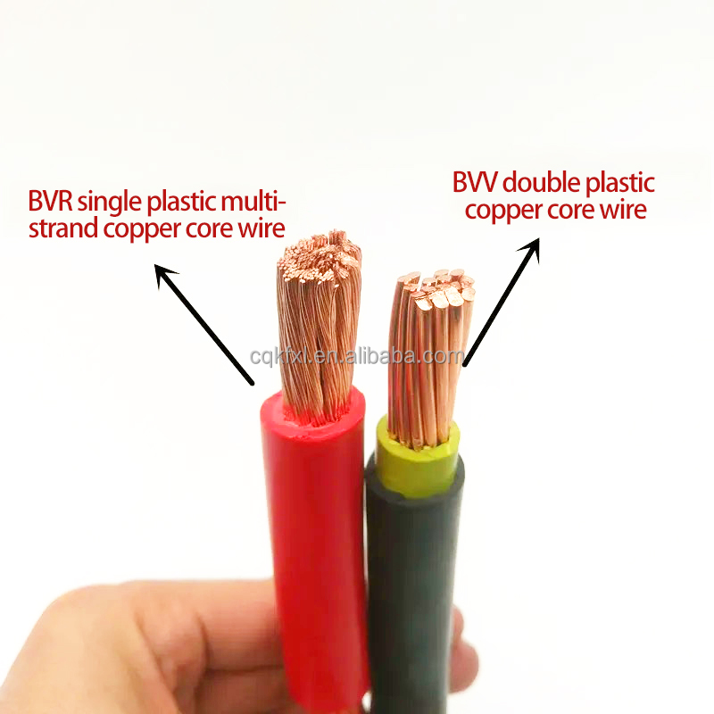450/750V BVR Cable 4-35mm2 PVC Insulated Copper Wire For Construction