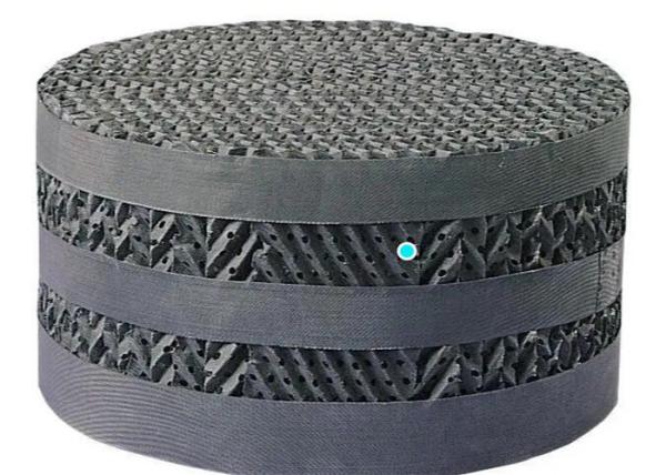 Torre feita malha de grande resistência do metal que embala anti transferência maciça alta de obstrução