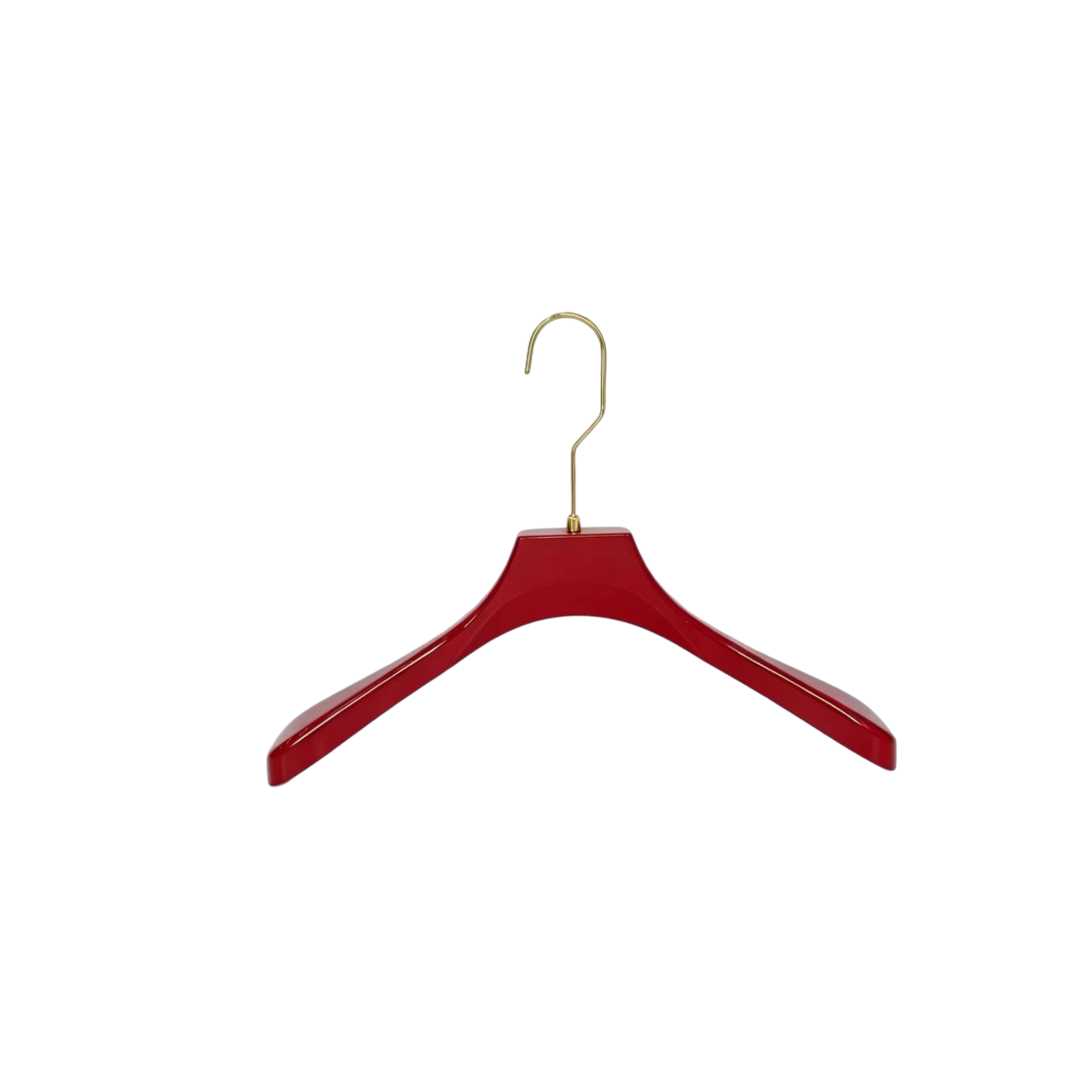 ABS material suit hanger with 44cm length and color-blocked design for hotels