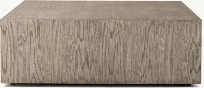 Living Room Solid Wood Modern Coffee Table 1000x1000x450mm