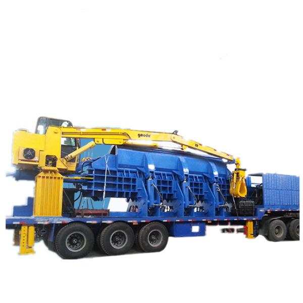 Hydraulic Vehicle Portable Scrap Car Baler Metal Forming Machine