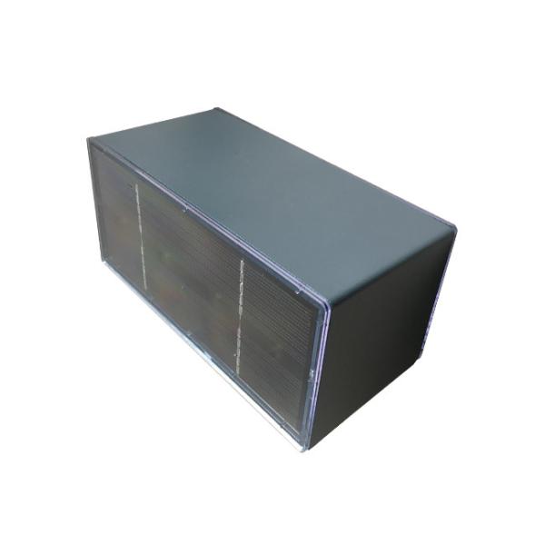 100 Lumen Solar Wall Sconce Lights Outdoor 5V 1.6W Anthracite Grey
