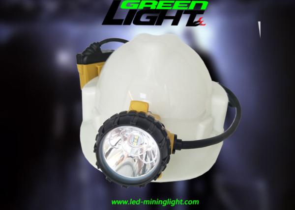 25000lux High Brightness Mining Cap Lights 10.4Ah SAMSUNG Battery With Anti Stretch Cable