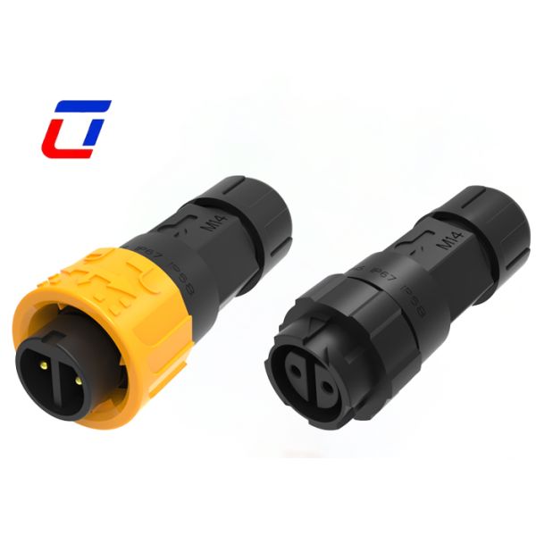 M16 High Current Waterproof Connector IP67 2 Pin Quick Connector Automotive