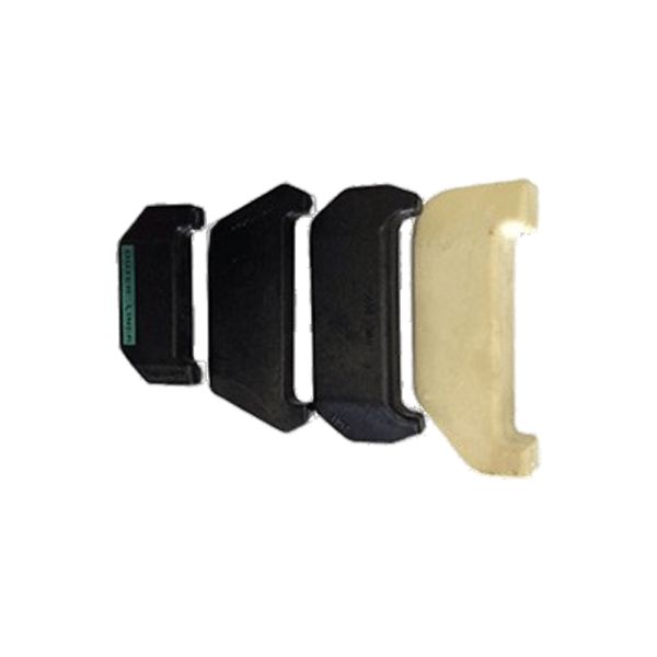 High Mechanical Strength Corrosion Resistant Precision Engineered Rail Nylon Insulator for Railway Tracks