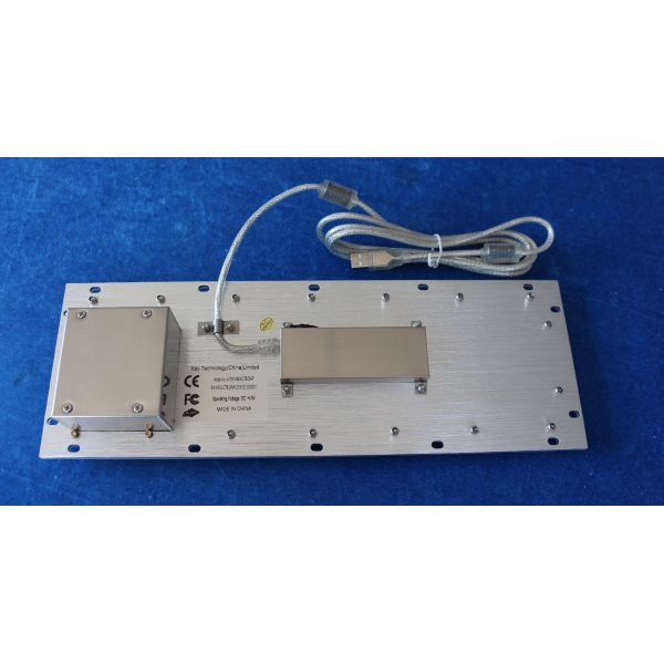 71 Keys Dynamic Washable Panel Mount Keyboard Metal For Internet Public Phones