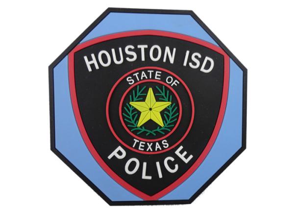 Houston ISD 2d Soft PVC Beverage Coaster, Custom Drink Coasters