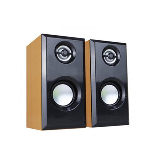 Hi-Fi Active Bookshelf Speaker with 4 Full-Range Driver and 1W Distortion