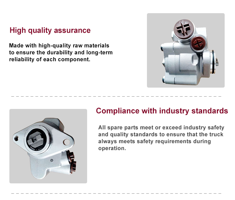 Steering Oil Pump (WP9H / Without Safety Valve) DZ96189470929 for Shacman X5000 M3000