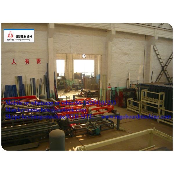 Adjusted Thickness Mgo Production Mgo Board Machine For Magnesium Oxide Panels