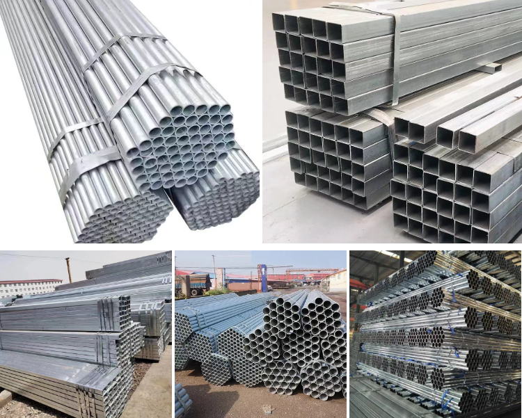 5.0mm гальванизировали сваренный круг 600g/M2 горячего погружения стальной трубы