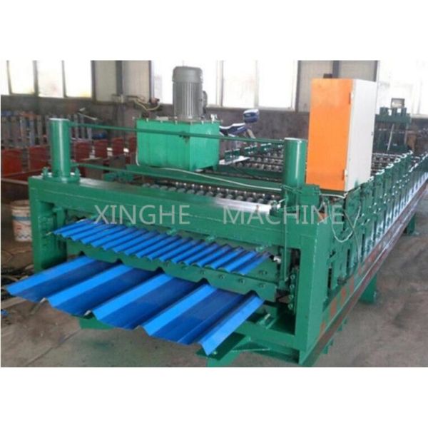 Smart Sheet Roll Forming Machine / Tile Roll Forming Machine For 850 Width Tiles