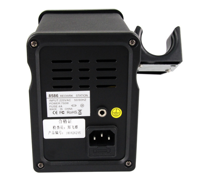 SMD Gun AC110V 700W SMD Rework Soldering Station 120cm Handle