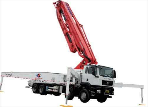 TP43RZ5 Truck Mounted Concrete Pump 43m Concrete Pump Truck Boom