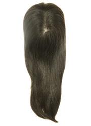 Topper naturel pour cheveux noirs personnalisable 5x5 pouces vrais toppers de cheveux