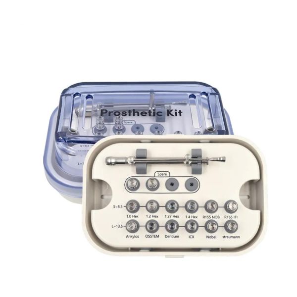 Dental Torque Implant Wrench Prosthetic Kit Hex Fixture Screw Repair Tools Plastic