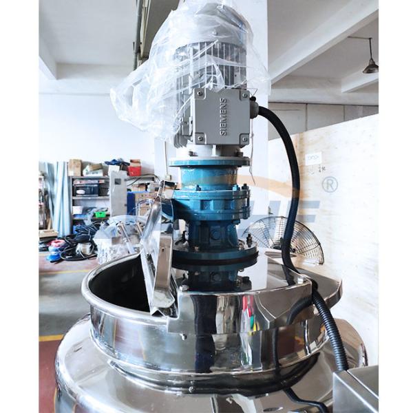Equipamento de produção do Sanitizer da mão 1.5KW, misturador do homogenizador de 2 revestimentos para cosméticos