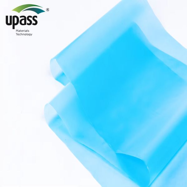 Blue Silicone PE Release Film for Aluminum Tape Roll