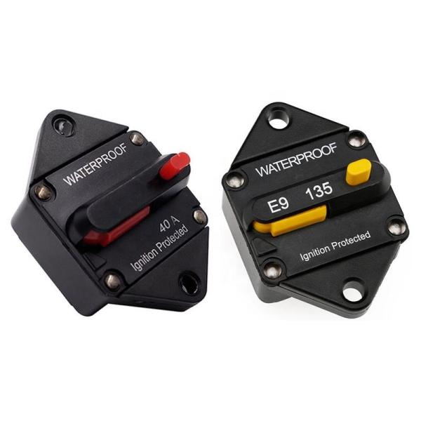 E9 Series Car Audio Stereo Amplifier Circuit Breaker Manual Power Protect Fuse Switch for Electrical Machinery