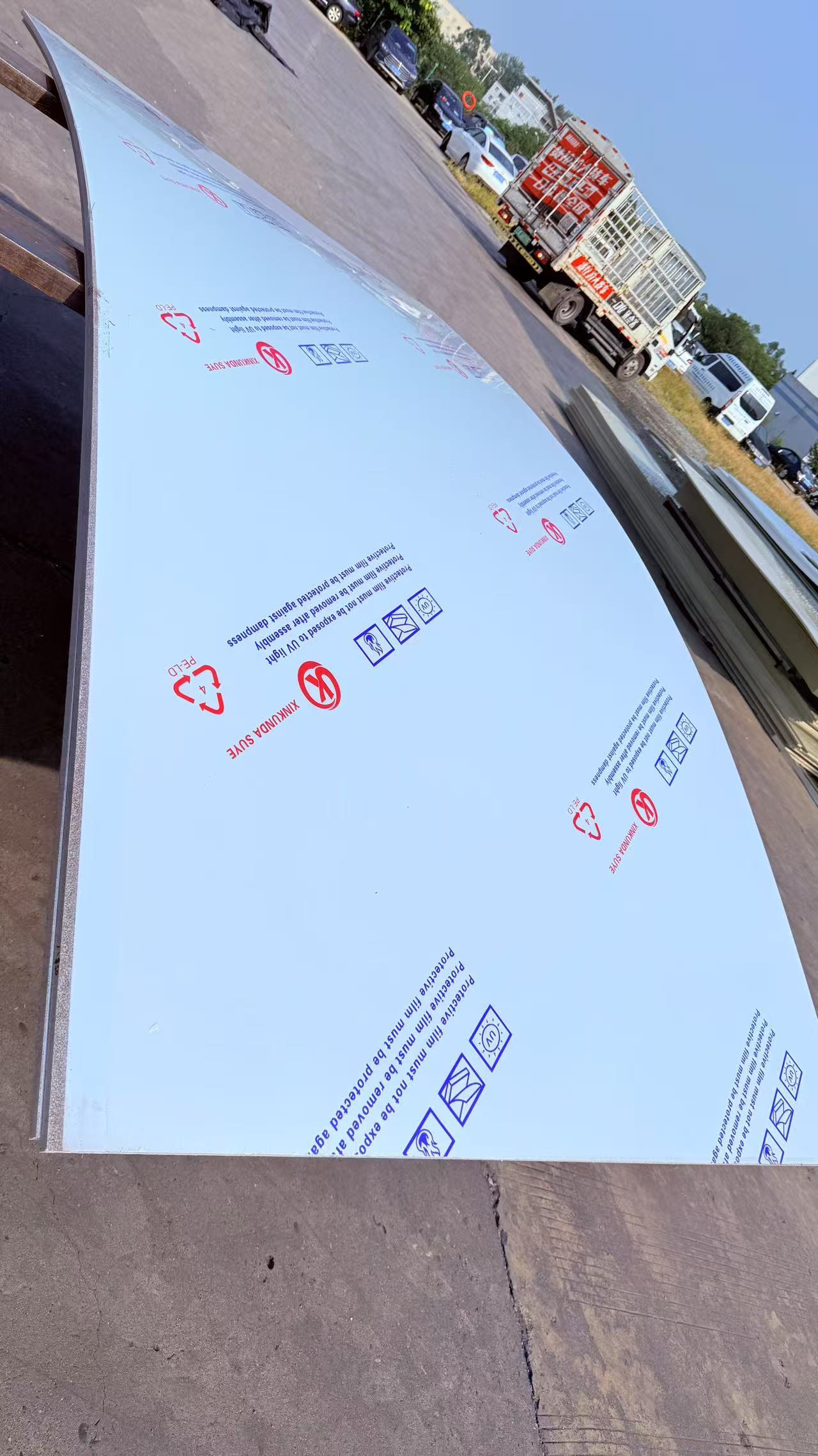 Customized Flame Retardant Polypropylene Sheet 8x4 Weather Resistance