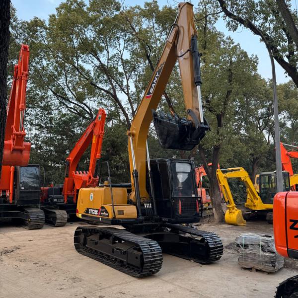 2019 segunda mão Sany 135 Excavator Economia de energia para escavadeiras de mão usadas
