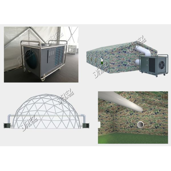 10HP 9 Ton Horizontal Portable Tent Air Conditioner Cooling And Heating Usage
