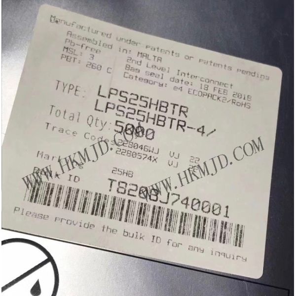 Sensor IC LPS25HBTR Digital Output Barometer VFLGA10 Pressure Sensor