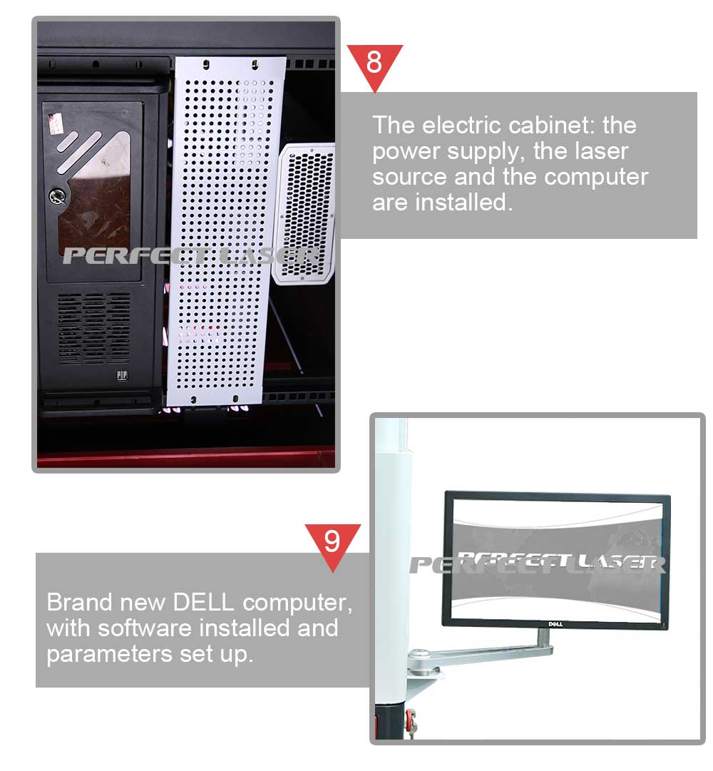 PE-UV-3W 5W 7W 10W УФ лазерная маркировочная машина с закрытой крышкой