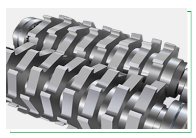 Dual Shaft Rubber Tire Shredder Machine for Waste Tyre Recycling